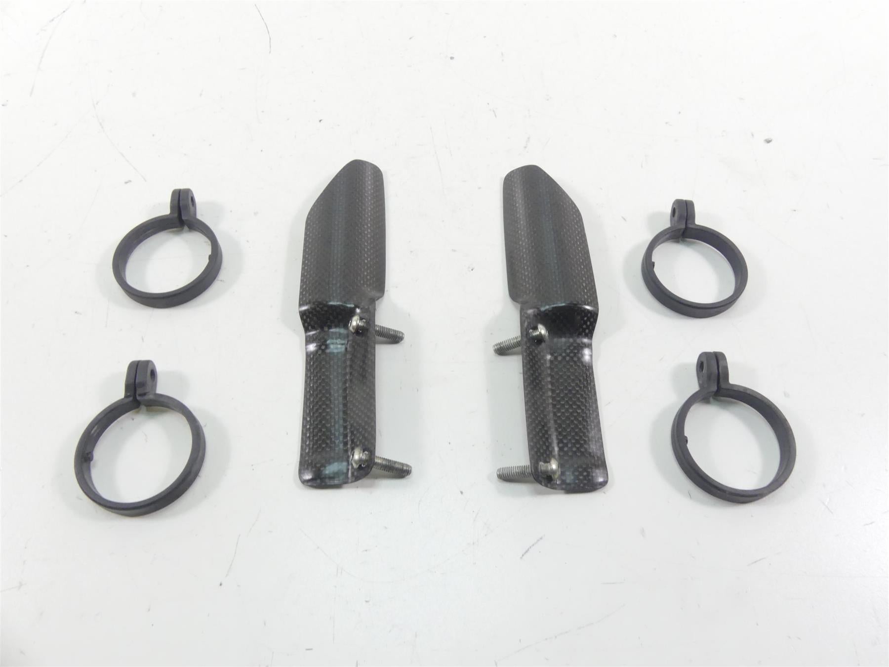 2007 Ducati Sport Classic GT1000 Carbon Fiber Fork Covers Carbonfiberman 3.07MTD | Mototech271