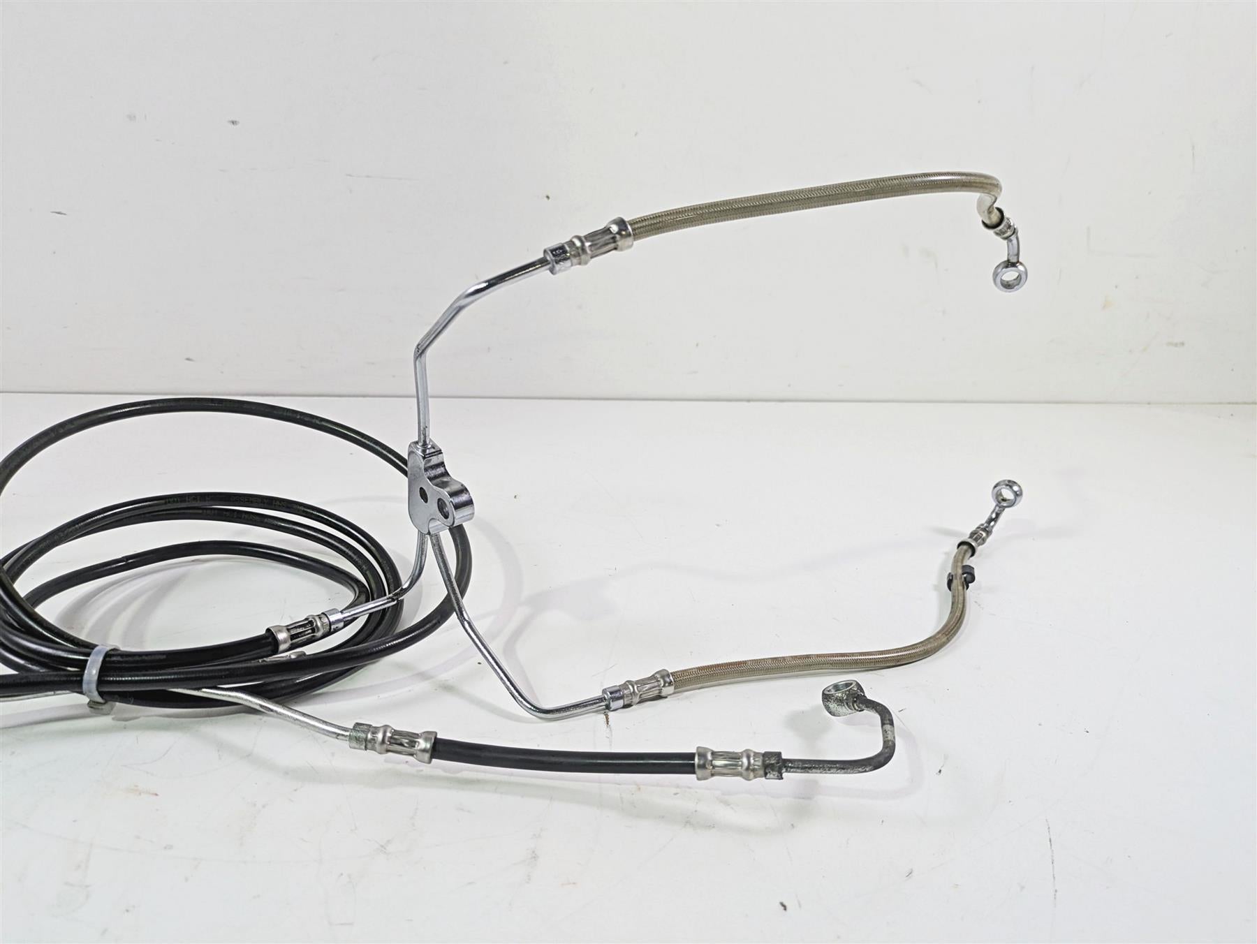 2010 Harley Touring FLHXSE CVO Street Glide Front Abs Brake Line Set 46674-10 {{ shop.shopifyCountryName }} - Mototech271