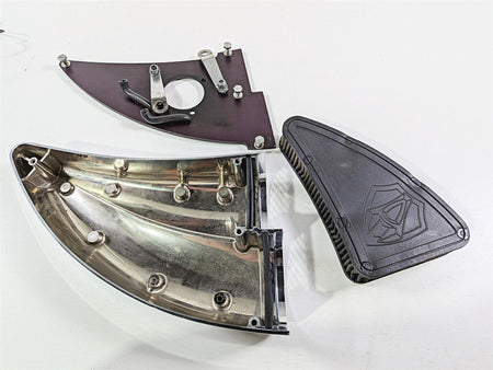 2009 Harley FXCWC Softail Rocker Arlen Ness Double Barrel Air Filter Read 18-952 {{ shop.shopifyCountryName }} - Mototech271