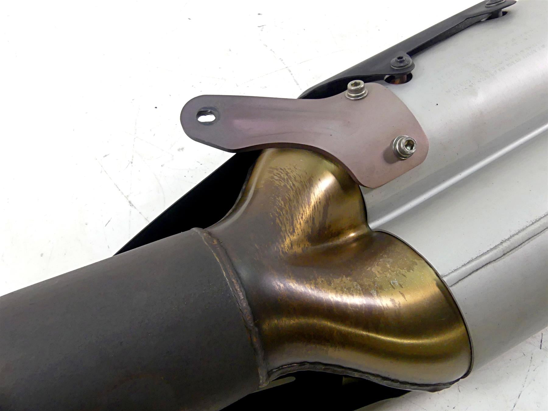 2013 Ducati Diavel Red Oem Stock Exhaust Pipe Muffler 57321081A {{ shop.shopifyCountryName }} - Mototech271