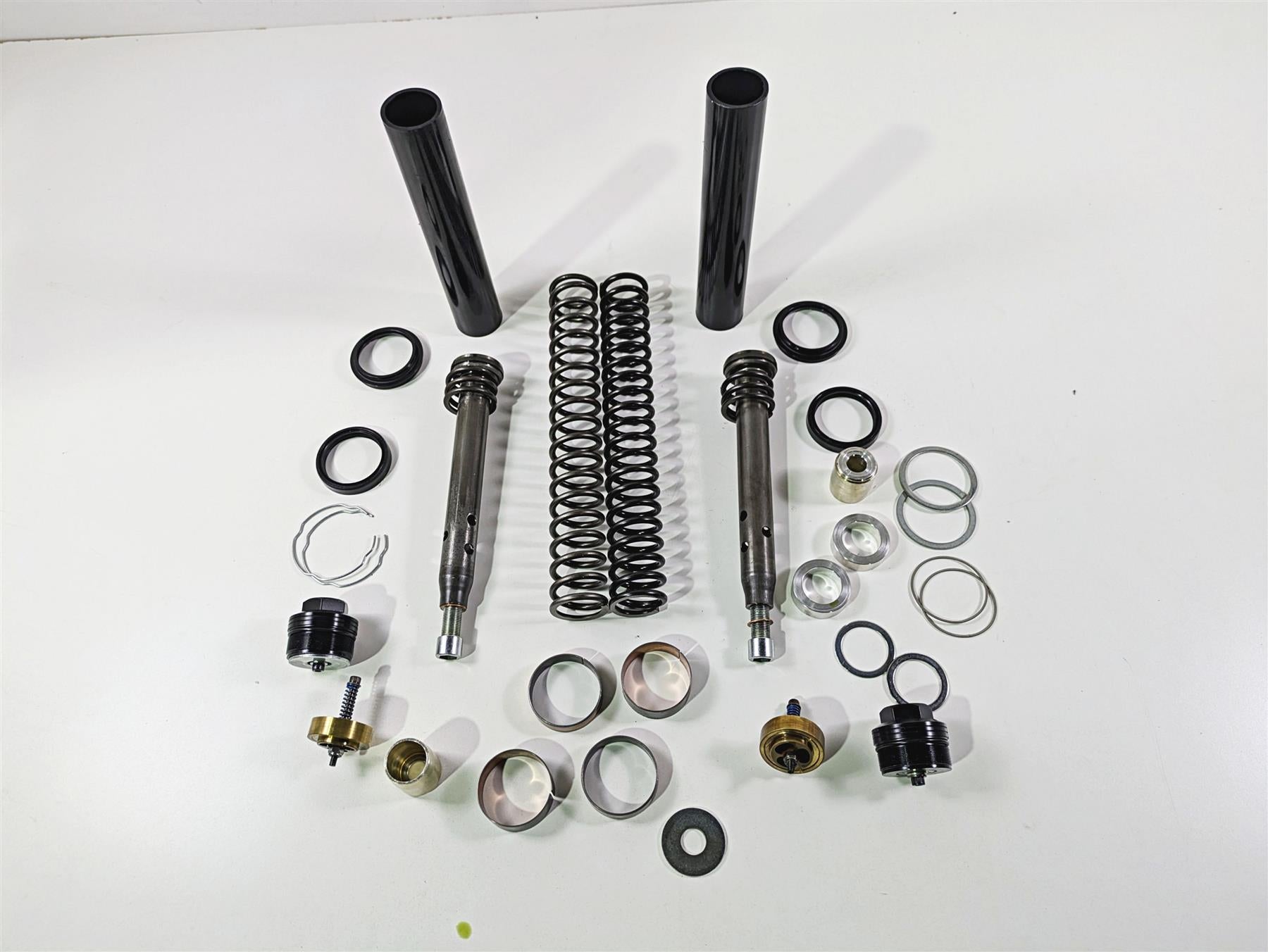 2011 Harley FXDC Dyna Super Glide Front Fork Internals Set 45947-06A 45948-06B {{ shop.shopifyCountryName }} - Mototech271