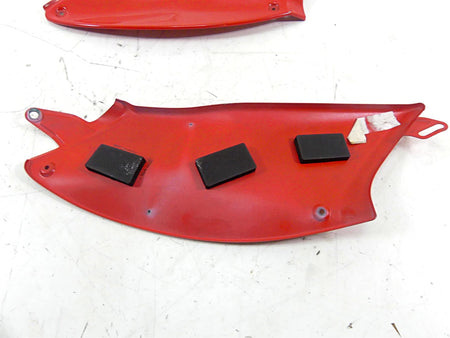2013 Ducati Diavel Red Fuel Tank Knee Side Cover Fairing Panels Set 48023172AA {{ shop.shopifyCountryName }} - Mototech271