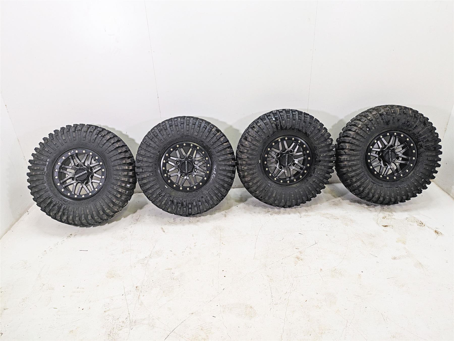 2018 Polaris RZR XP 1000 Trail Rock Nice Raceline Wheels Maxxis Tires Set A91MA {{ shop.shopifyCountryName }} - Mototech271