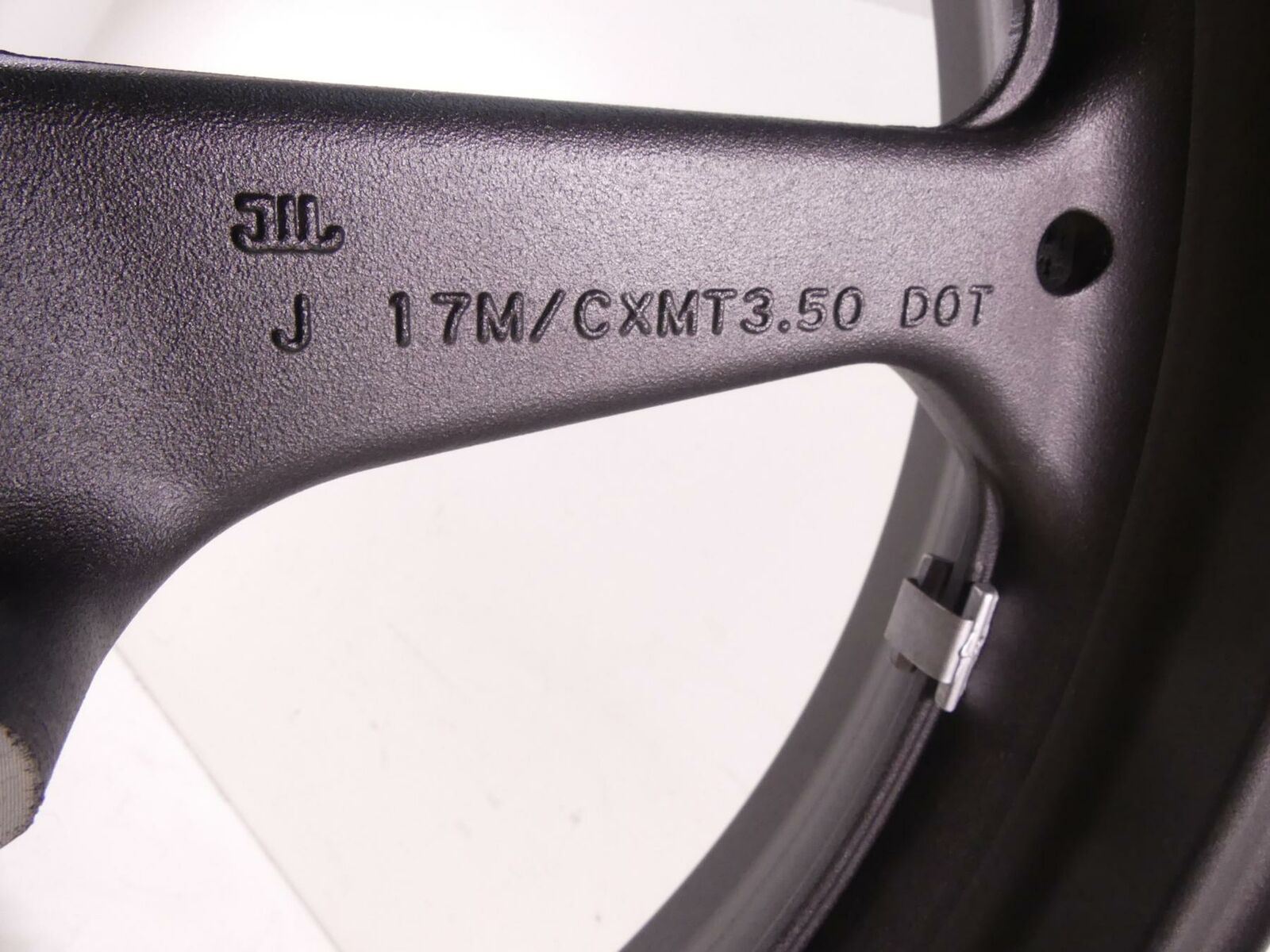 2012 Honda CBR600RR Front Straight Enkei Rim Wheel 17x 3.5 44650-MFJ-308 {{ shop.shopifyCountryName }} - Mototech271