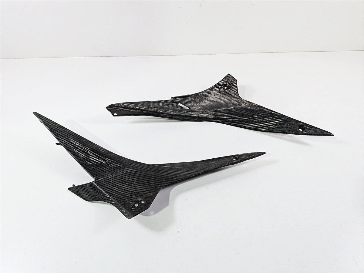 2014 Aprilia RSV4 RR Factory Left Right Leg Carbon Fiber Cover Set 890966 890967 {{ shop.shopifyCountryName }} - Mototech271