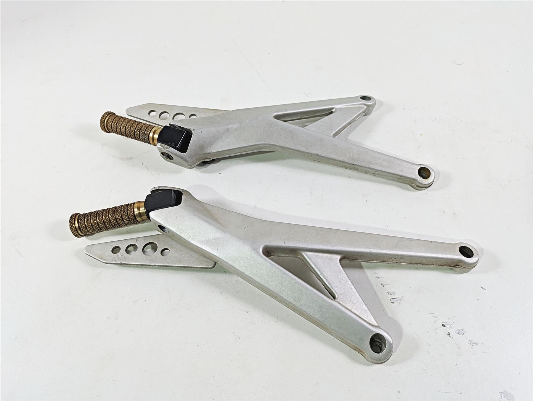 2009 Ducati Multistrada 1100 S Rear Passenger Footpeg Rest Set 82410791A {{ shop.shopifyCountryName }} - Mototech271