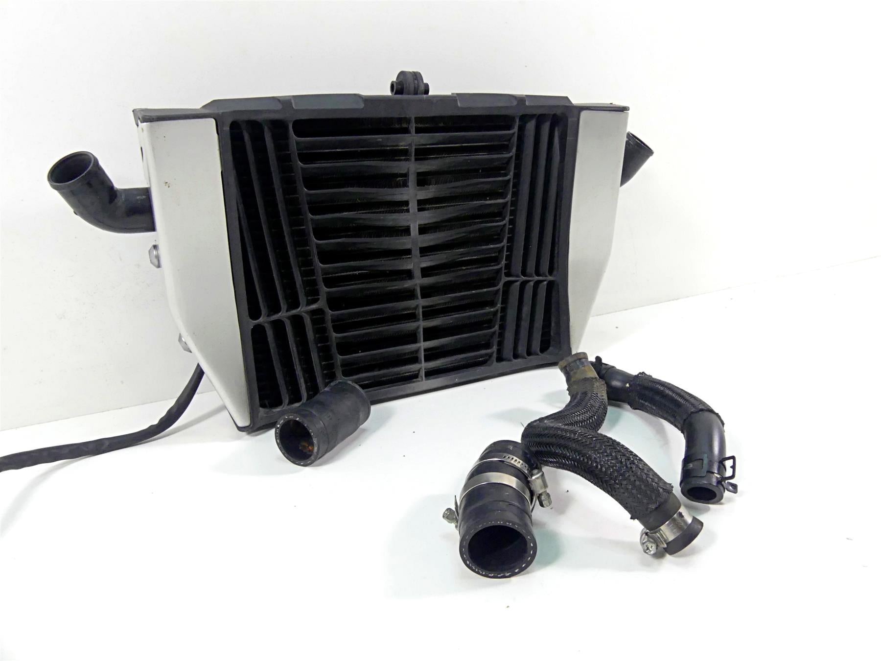 2012 Yamaha VMX17 VMAX 1700 Lower Radiator Fan Cover Hoses Set 2S3-12461-19-00 {{ shop.shopifyCountryName }} - Mototech271