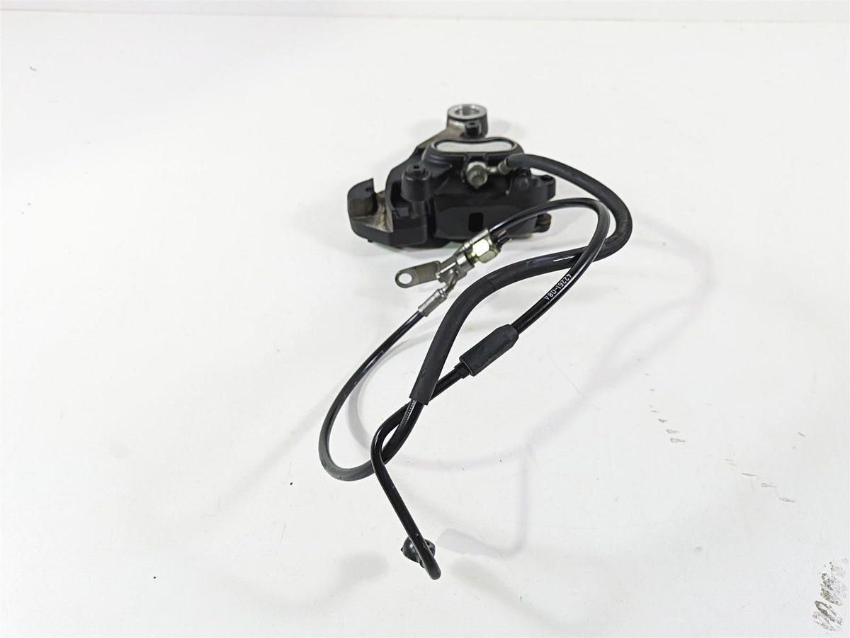 2008 Harley FLSTC Softail Heritage Rear Brake Caliper + Bracket & Line 40908-08 {{ shop.shopifyCountryName }} - Mototech271