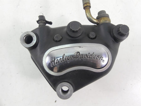 2002 Harley Softail FXSTDI Deuce Front Brake Caliper + Line 44046-00D {{ shop.shopifyCountryName }} - Mototech271