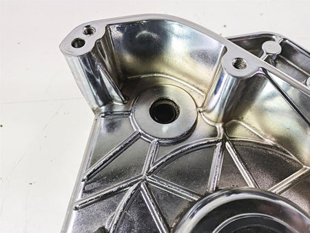 2003 Harley Touring FLHTCUI E-Glide 100th Chrome Inner Primary Cover 60677-01B {{ shop.shopifyCountryName }} - Mototech271