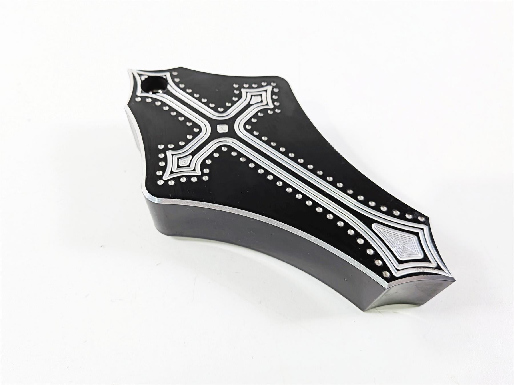 2017 Harley Touring FLHXS Street Glide Precision Billet Darkside Horn Cover DRK-570-Black-Mototech271