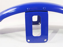 Load image into Gallery viewer, 2008 Ultima Motorcycles Fat Bastard Front Fender Blue - for 21&quot; Wheels
