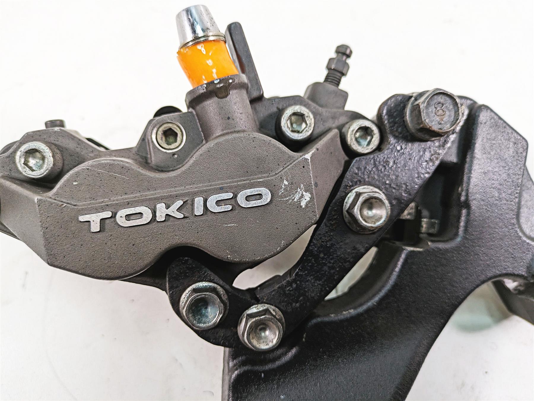 2009 Harley FXDC Dyna Super Glide Custom Rear Tokico Caliper Mount Read 42062-08 {{ shop.shopifyCountryName }} - Mototech271