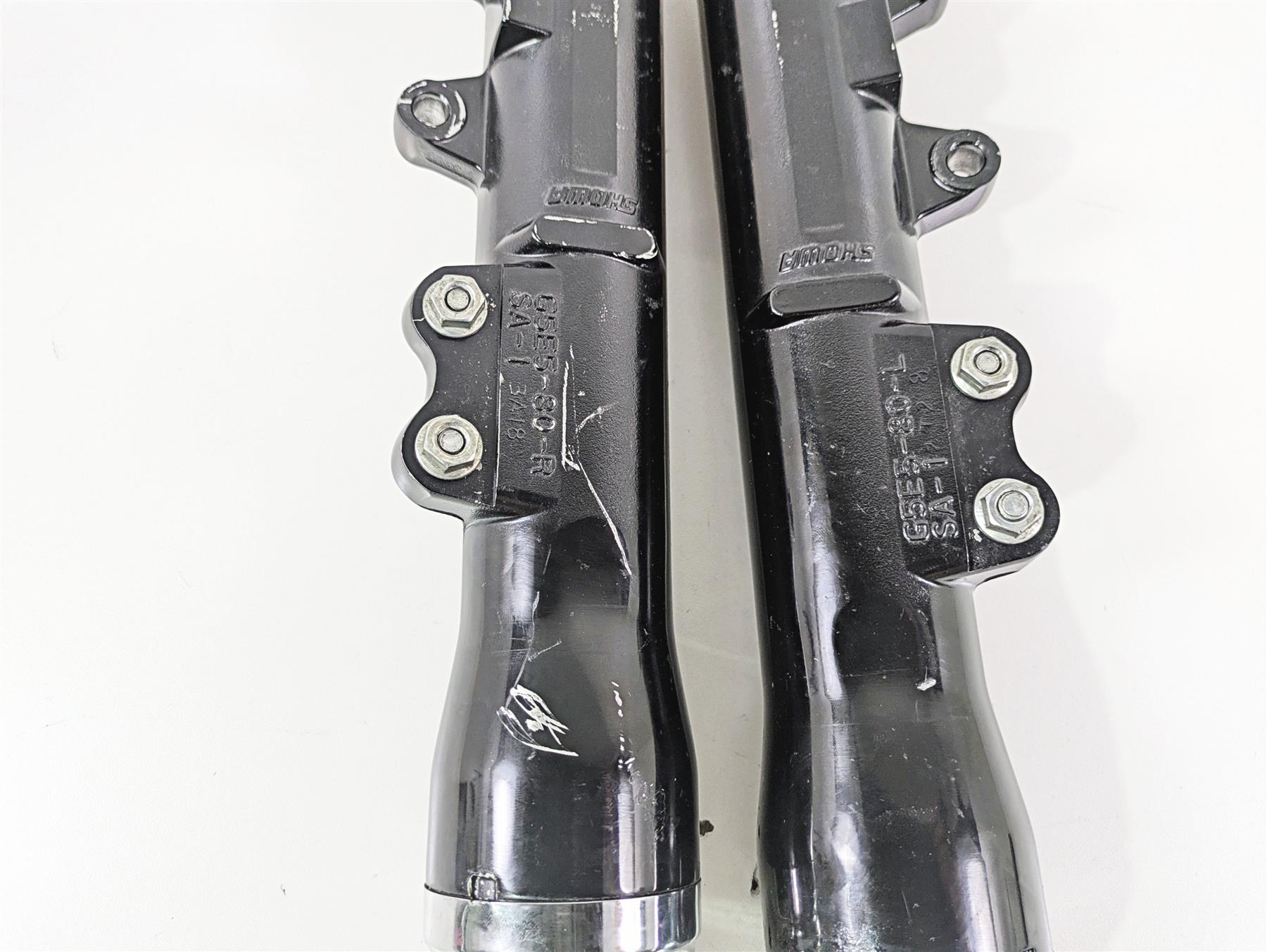 2014 Harley FXDF Dyna Fat Bob Front Fork Leg Set 49mm 48622-08A 48623-08A {{ shop.shopifyCountryName }} - Mototech271