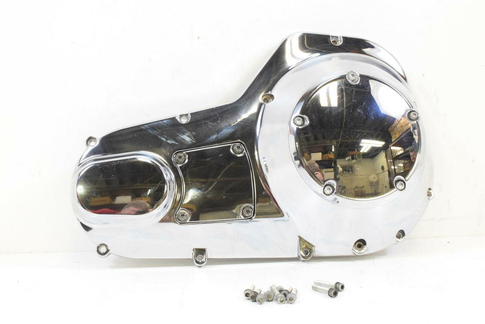 2005 Harley Touring FLHTCUI Electra Glide Outer Primary Chrome Cover 60672-98B {{ shop.shopifyCountryName }} - Mototech271