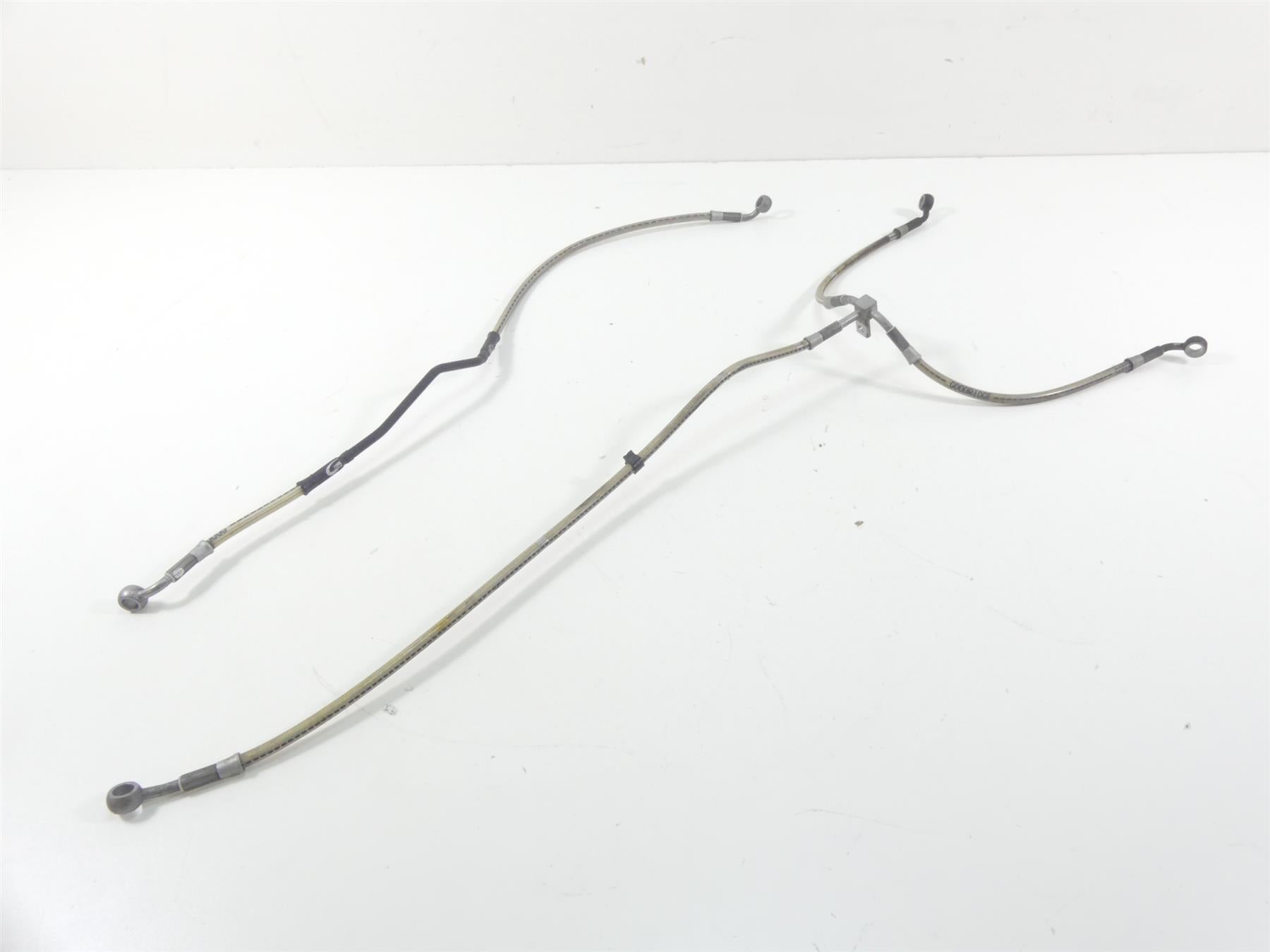 2014 BMW R1200GS K50 Front Abs Brake Line Hose Tube Set 34328526552 34328526553