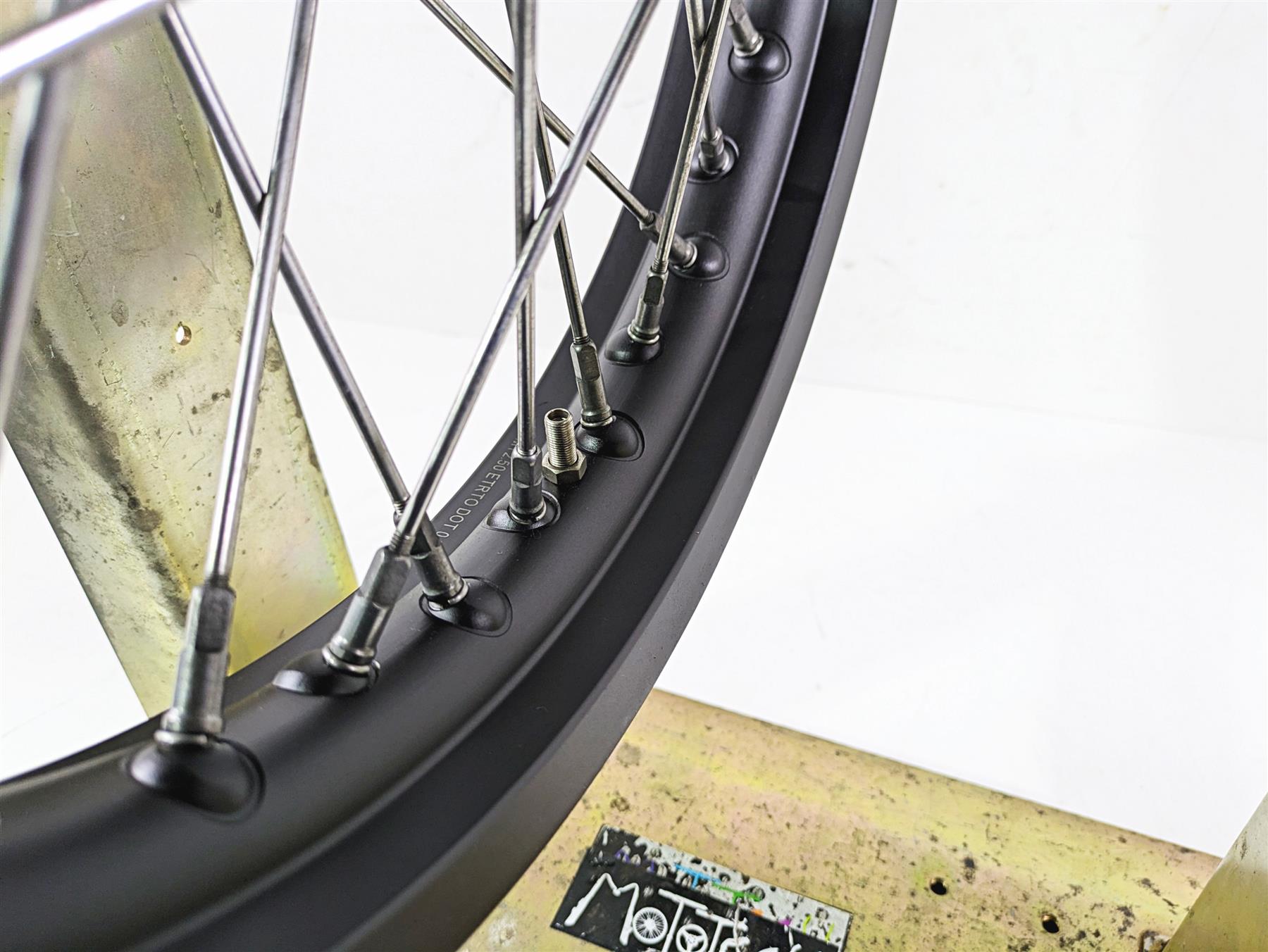 2016 Moto Guzzi Stelvio 1200 8V NTX Straight 19x2.5 Front Wheel Spoke Rim {{ shop.shopifyCountryName }} - Mototech271