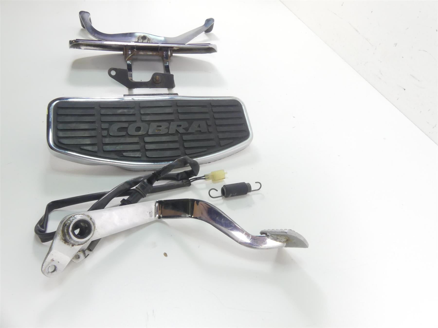 1998 Honda Shadow VT1100T Cobra Front Floorboards + Shift & Brake Lever 06-1621 {{ shop.shopifyCountryName }} - Mototech271
