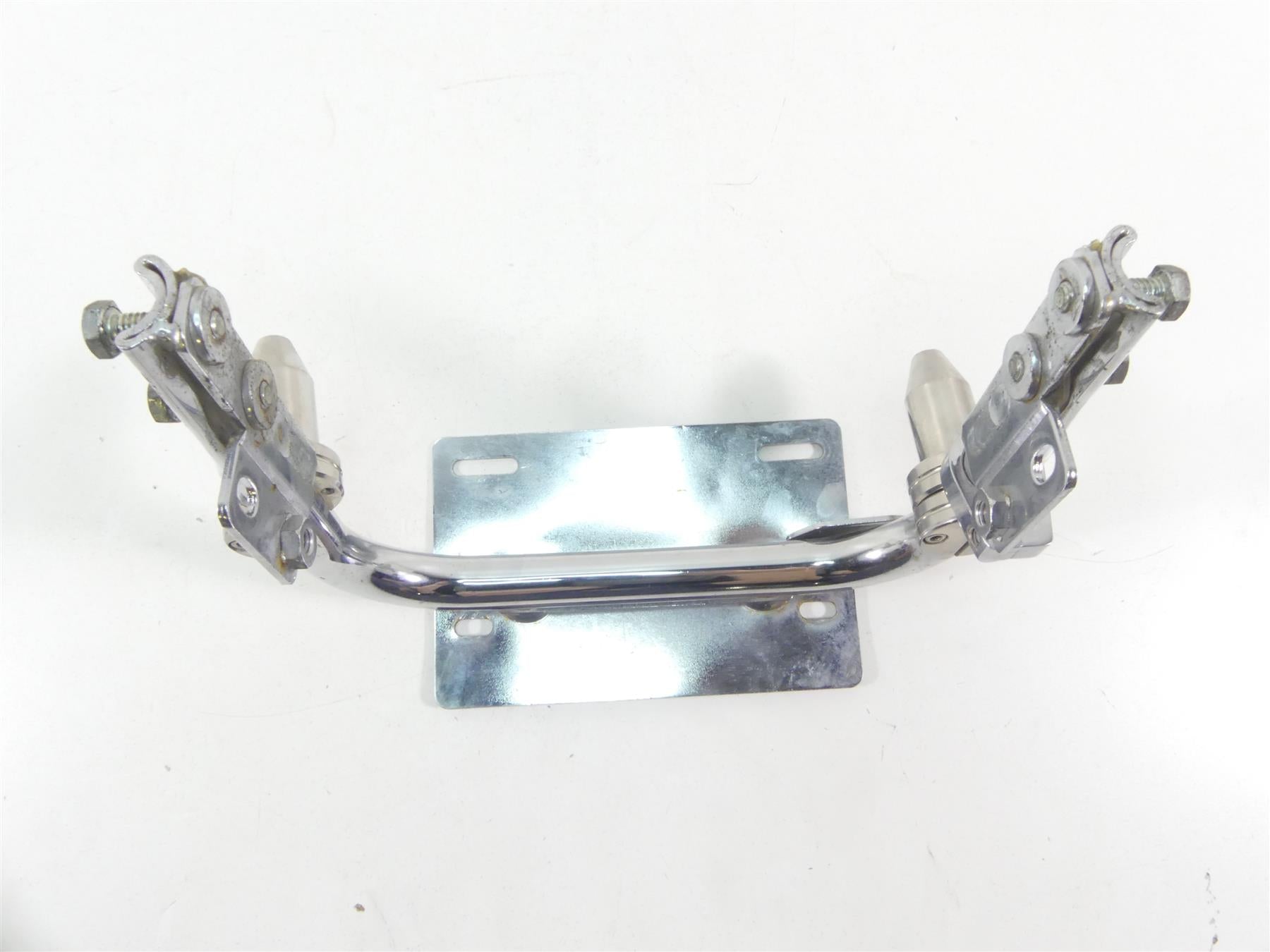 2004 Harley FLHTC SE CVO Electra Glide Rear Chrome License Plate Holder 53422-97 {{ shop.shopifyCountryName }} - Mototech271