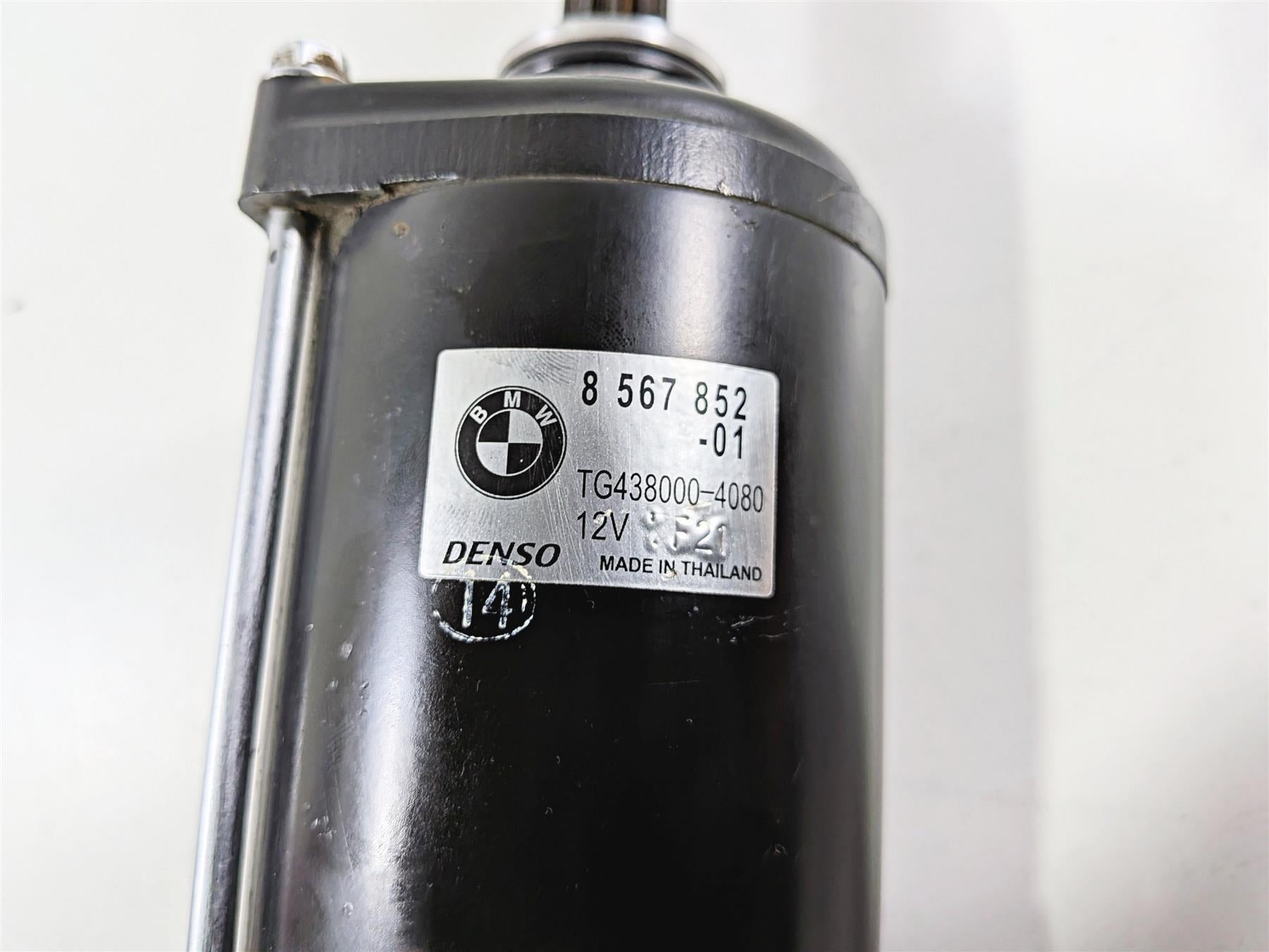 2023 BMW F850GS K81 Denso Engine Starter Motor - Tested 12418567852 {{ shop.shopifyCountryName }} - Mototech271