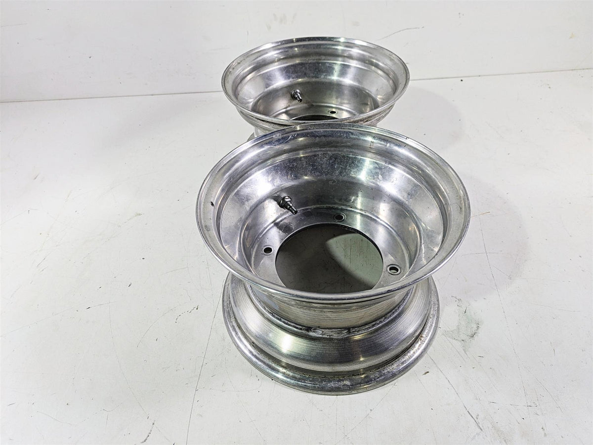 2001 Yamaha Banshee YFZ350 10x6 Douglas Alloy Alumium Front Wheel Rim Set {{ shop.shopifyCountryName }} - Mototech271