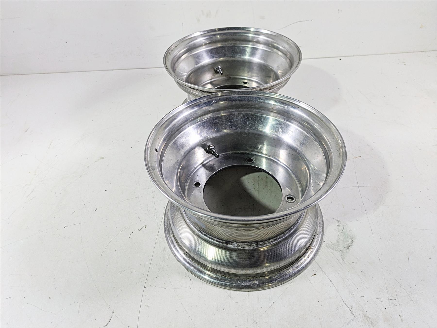2001 Yamaha Banshee YFZ350 10x6 Douglas Alloy Alumium Front Wheel Rim Set {{ shop.shopifyCountryName }} - Mototech271