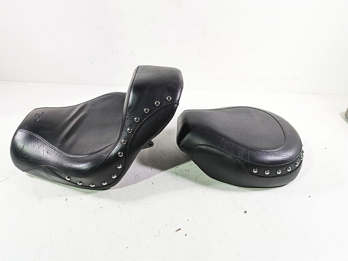 2002 Honda VTX1800 Retro Mustang Sport Touring Studded Front Rear Seat Set 75860 {{ shop.shopifyCountryName }} - Mototech271
