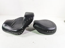 Load image into Gallery viewer, 2002 Honda VTX1800 Retro Mustang Sport Touring Studded Front Rear Seat Set 75860
