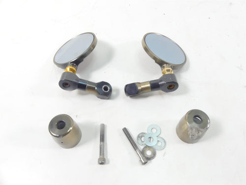 2008 Ducati 1098 S Aftermarket Handlebar End Tip Rear View Mirror Set | Mototech271