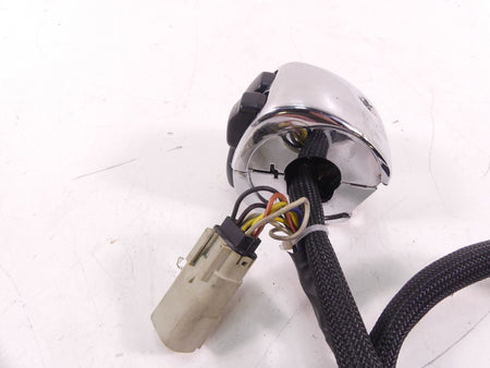 2007 Harley Softail CVO FXSTS Springer Left Light Chrome Control Switch 71597-96 {{ shop.shopifyCountryName }} - Mototech271