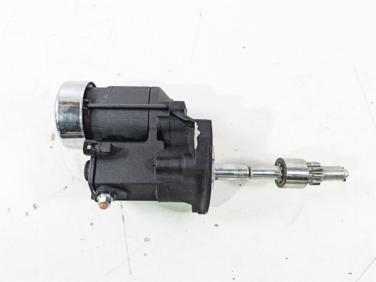2004 Harley Softail FLSTF Fat Boy Engine Starter Motor + Cover 31612-09 {{ shop.shopifyCountryName }} - Mototech271