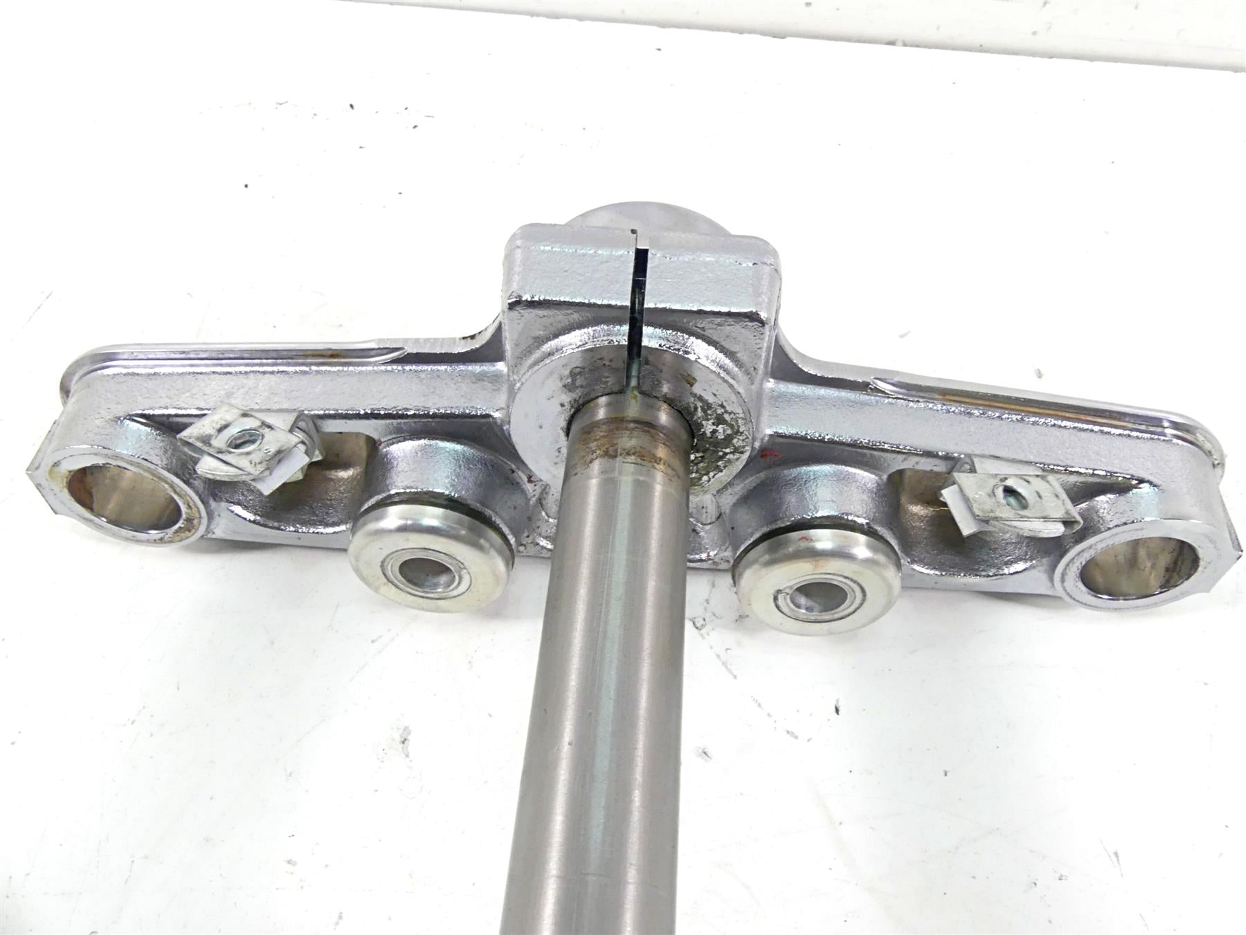 2011 Harley Softail FLSTF Fat Boy Upper Lower 41mm Triple Tree Set 45605-00A {{ shop.shopifyCountryName }} - Mototech271