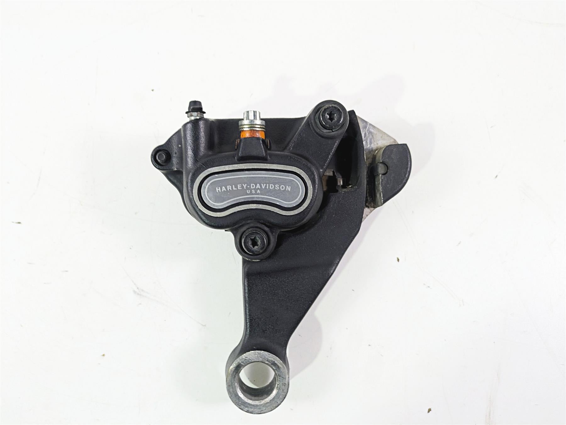 2014 Harley FLS Softail Slim Rear Brake Caliper + Mount 40908-08 {{ shop.shopifyCountryName }} - Mototech271