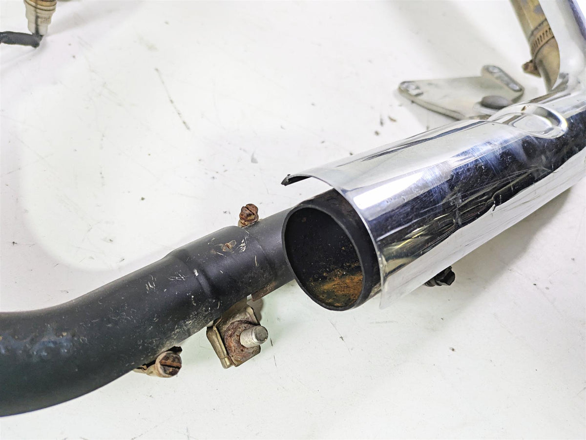 2011 Harley FXDC Dyna Super Glide Oem Stock Exhaust Header Set 65631-10 65825-10 {{ shop.shopifyCountryName }} - Mototech271