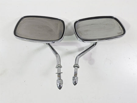 1999 Harley Touring FLHTCUI E-Glide Live to Ride Chrome Short Mirrors 91875-88A {{ shop.shopifyCountryName }} - Mototech271