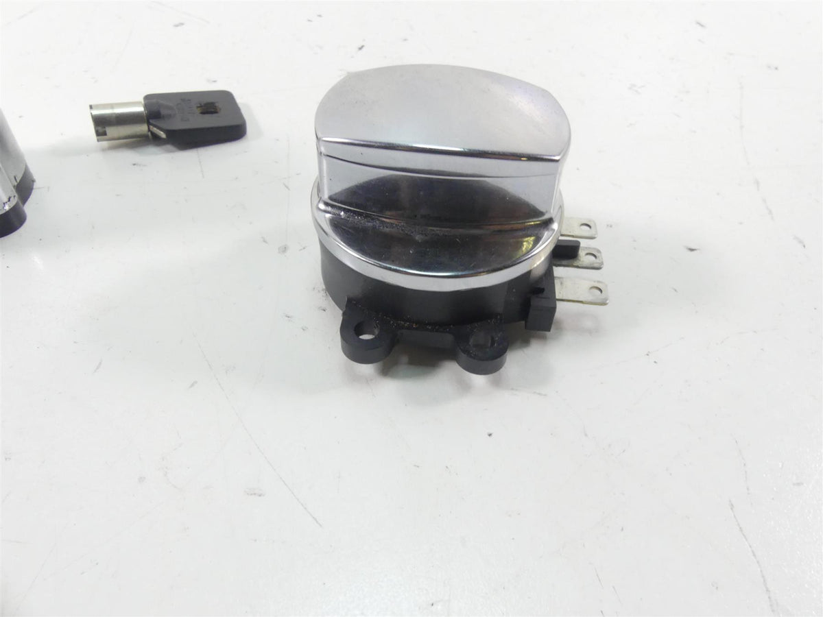 2010 Harley FXDWG Dyna Wide Glide Ignition Switch Key Steering Lock Set 71475-06 {{ shop.shopifyCountryName }} - Mototech271