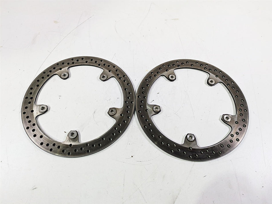 2016 BMW R1200RS K54 Front Brake Disc Rotor Set 320mm 34118526575 {{ shop.shopifyCountryName }} - Mototech271