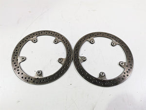 2016 BMW R1200RS K54 Front Brake Disc Rotor Set 320mm 34118526575 | Mototech271