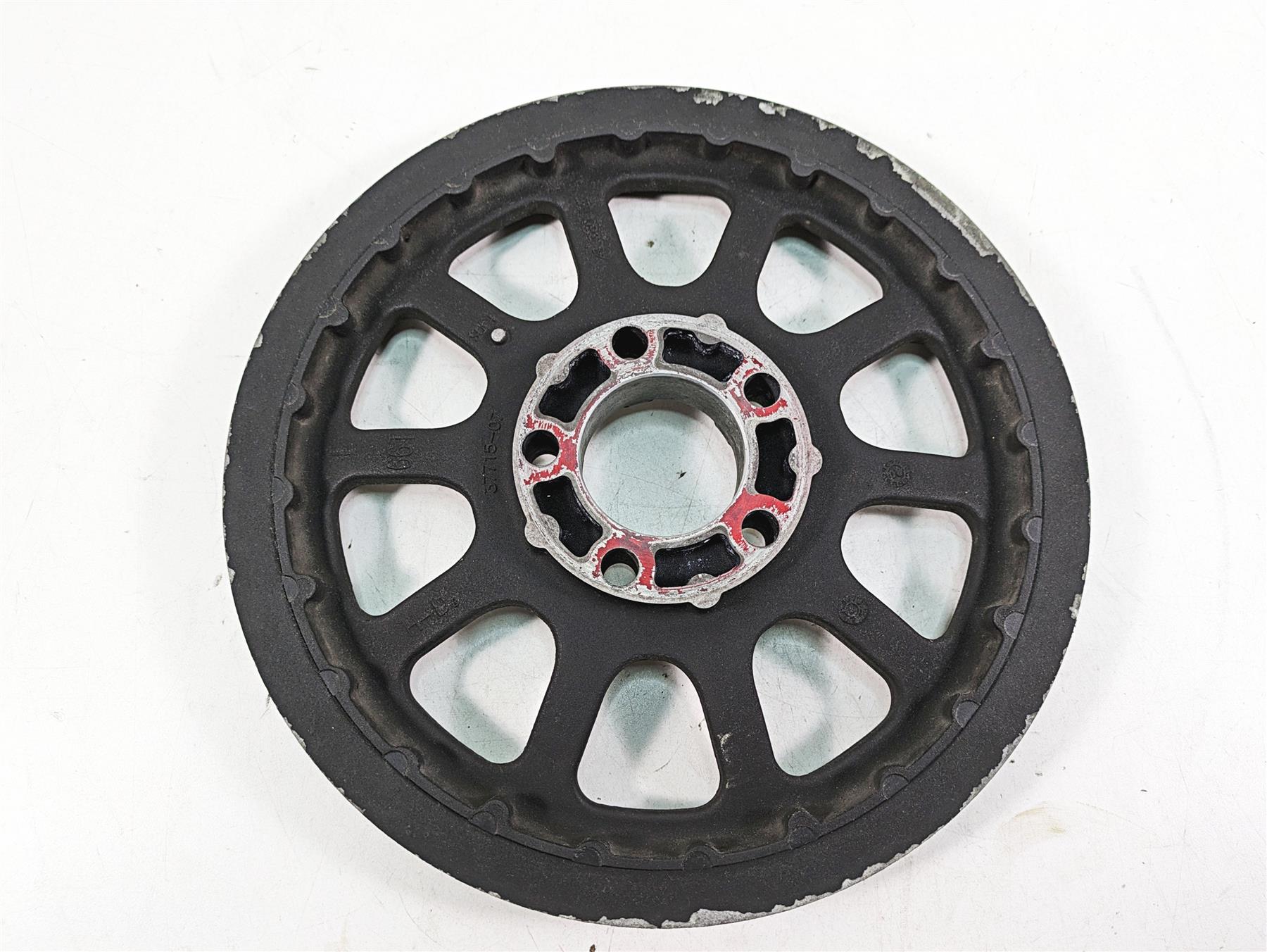 2009 Harley Softail FLSTSB Cross Bones Rear Drive Belt Pulley 66T 7/8 37715-07 {{ shop.shopifyCountryName }} - Mototech271