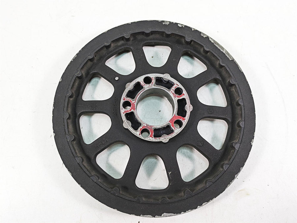 2009 Harley Softail FLSTSB Cross Bones Rear Drive Belt Pulley 66T 7/8 37715-07 {{ shop.shopifyCountryName }} - Mototech271