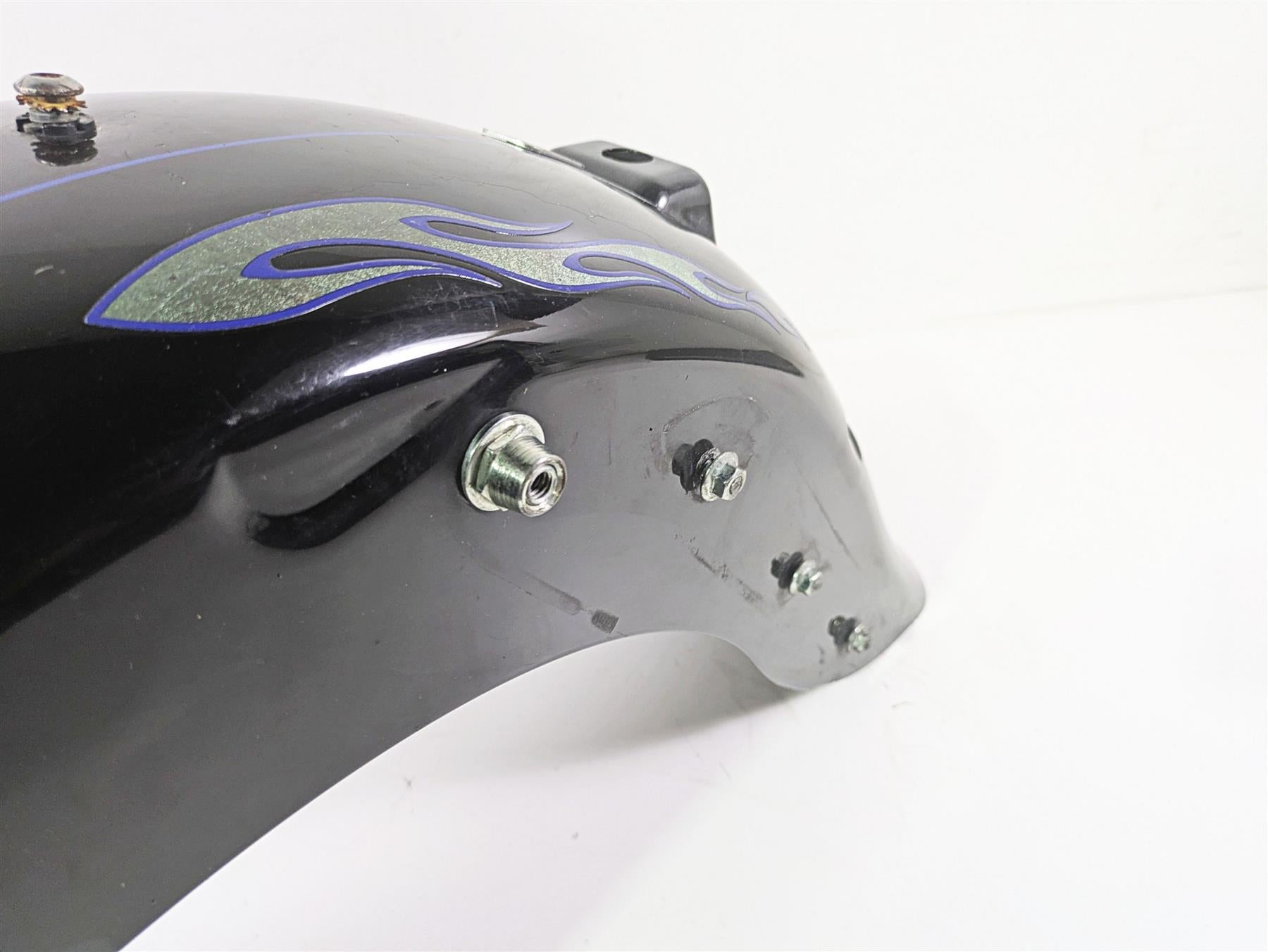 2007 Harley Touring FLHRSE CVO Road King Rear Fender Black Ice - Dent 60275-07 {{ shop.shopifyCountryName }} - Mototech271