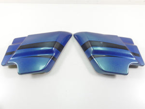 2014 Harley Touring FLHTK Electra Glide Side Cover Set Daytona Blue 66250-09 | Mototech271