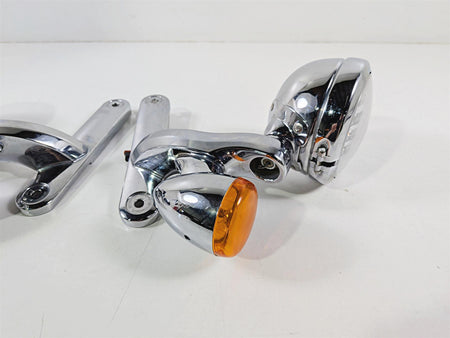 2014 Harley Touring FLHTK Electra Glide Front Spot Light Blinker Set 68000021 68000022-Mototech271