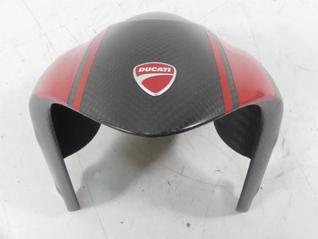 2015 Ducati Diavel Carbon Red Front Fiber Fender Tire Hugger Mud Guard 56420971A {{ shop.shopifyCountryName }} - Mototech271