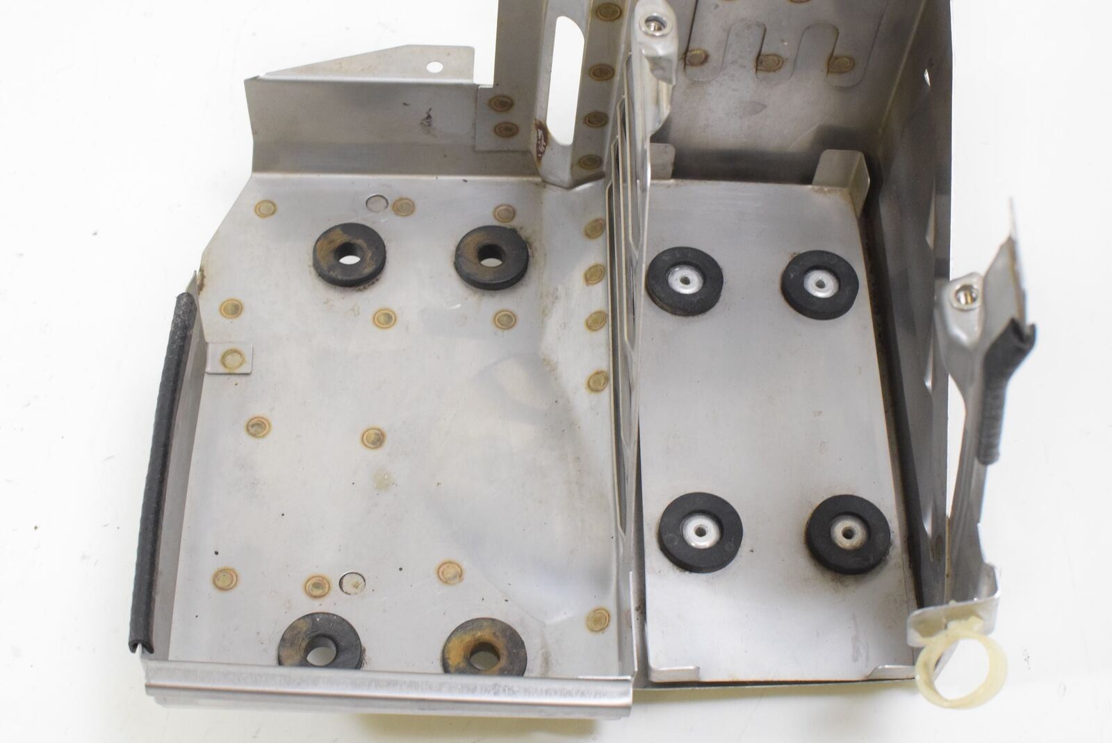 09 BMW K1200LT K1200 LT 89V3 Battery Cover Tray Holder Carrier 61217678186 {{ shop.shopifyCountryName }} - Mototech271