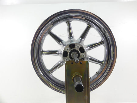 2007 Harley FLHTCU SE CVO Electra Glide Front 9 Spoke Chrome Wheel 16x3 43539-08 {{ shop.shopifyCountryName }} - Mototech271