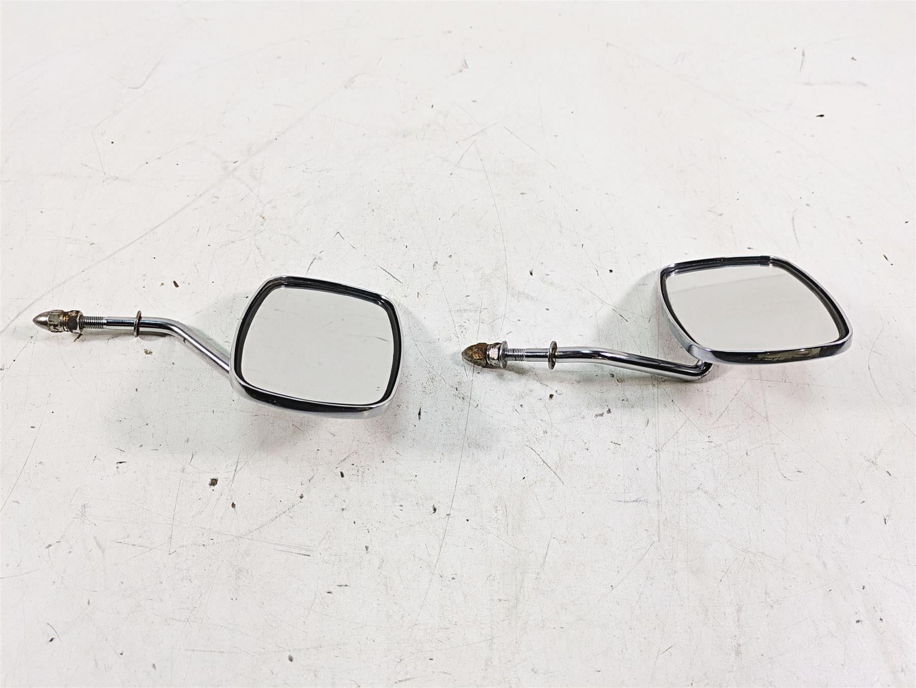 2007 Harley Sportster XL1200 C Rectangle Rear View Mirror Set 91846-03 91848-03 {{ shop.shopifyCountryName }} - Mototech271