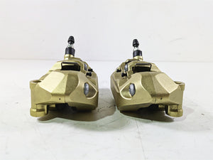 2016 BMW S1000RR K46 Brembo Front Brake Caliper Set Gold 34117714783 34117714784