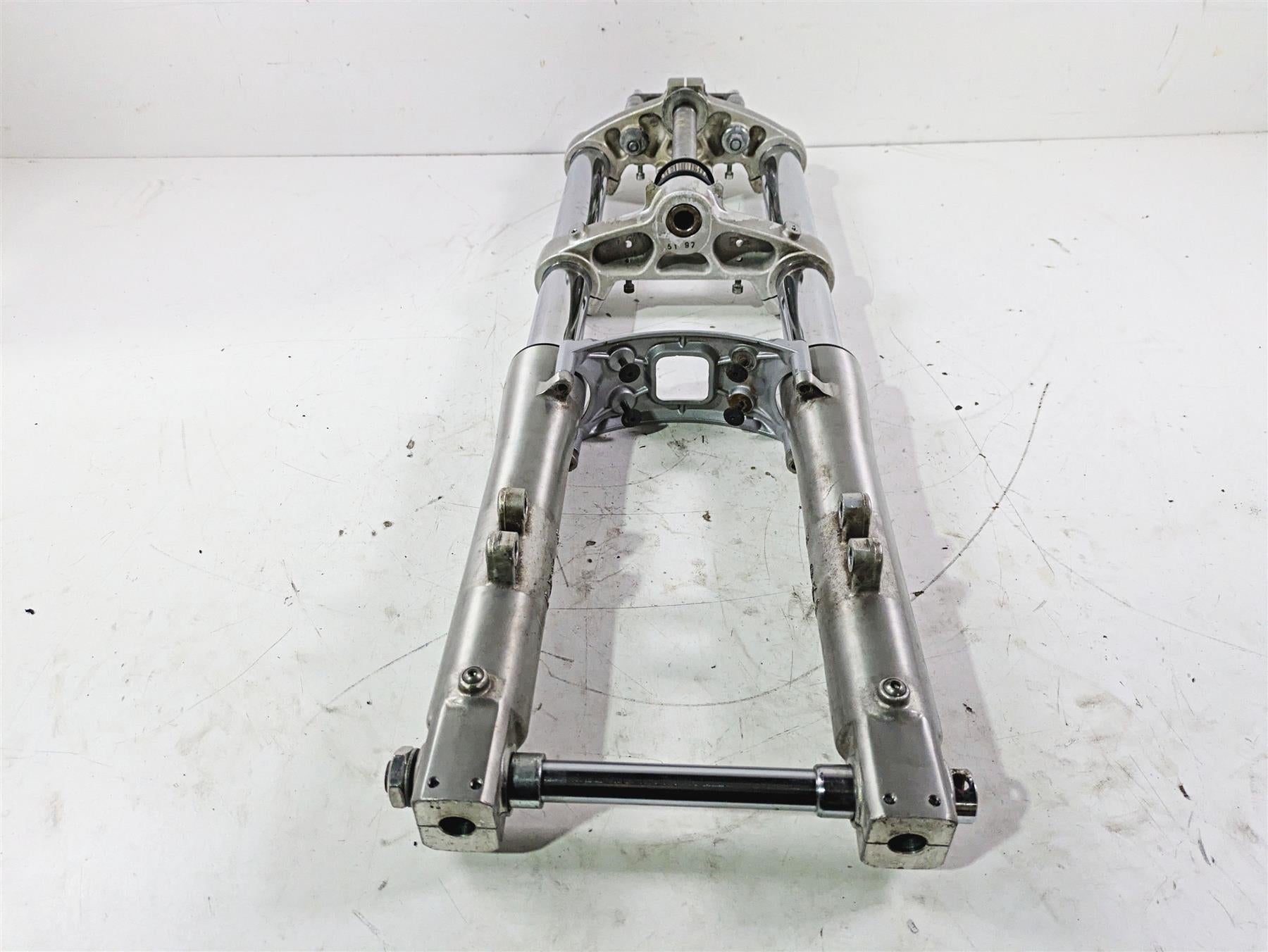 1998 Moto Guzzi California 1100 EV Front End Fork Triple Tree + Riser GU03490200 {{ shop.shopifyCountryName }} - Mototech271
