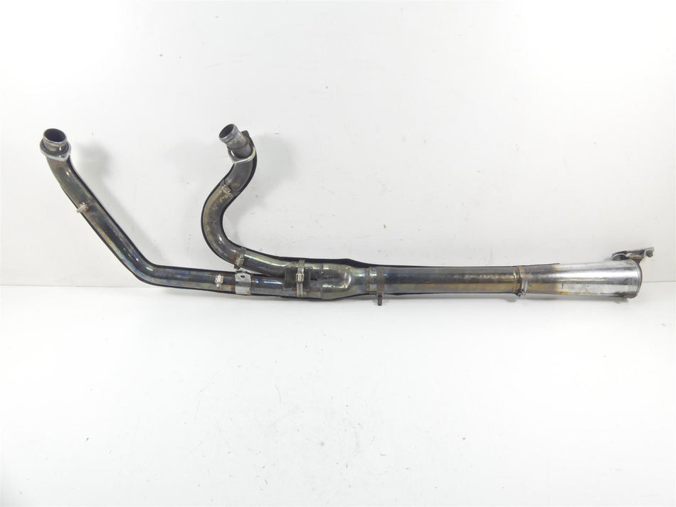 2005 Harley Touring CVO FLHTC SE Electra Glide 2 into 1 Exhaust System {{ shop.shopifyCountryName }} - Mototech271